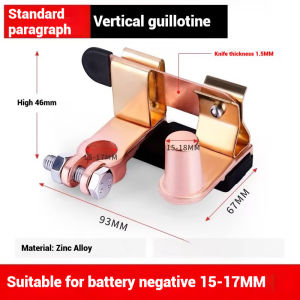 In StockCar Battery Disconnect Switch 12V/24V Battery Cut-off Anti-leakage Switch Quick Cut-off Switch Protector