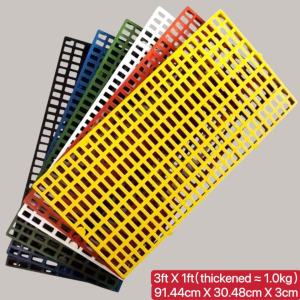 Plastic matting size 1x3 matting size 1x3 plastic dog matting size 1x3 matting for chicken cage outdoor cat matting for cage dogs accessories pet matting for cage pigs equipment plastic matting for flooring cage matting for dog