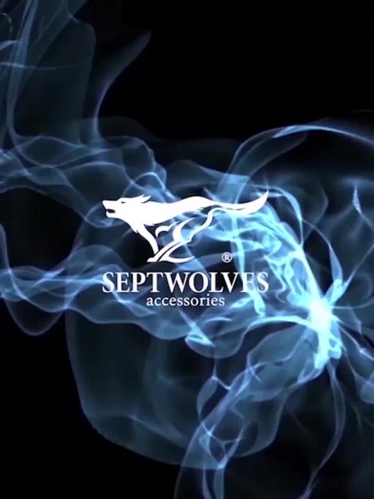 เข็มขัดหนังผู้ชาย Septwolves ของแท้แบรนด์ดังระดับไฮเอนด์เข็มขัดหนังวัว ...