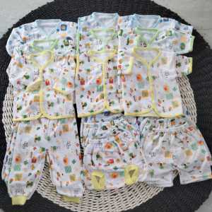 Paket hemat pakaian bayi baru lahir 18 pcs plus bonus topi kepang