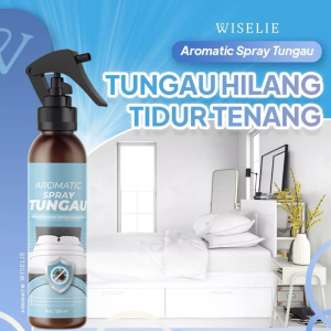Wiselie Aromatic Spray Pengusir Tungau Dijamin Ampuh 100% // Wiselie Semprotan Obat Serangga 250ML/500ML/1L Spray Pembasmi Bugs Killer Organik Bahan Alami Efektif Basmi Nyamuk Kutu Kasur Tungau Kecoak Kaki Seribu Lalat Tawon Kelabang