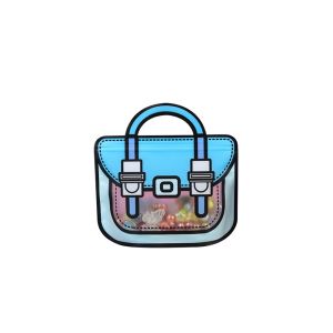 MD-C1094 Plastik Bingkisan Ziplock Motif Tas Ransel / Goodie Bag Birthday 3D Plastik Souvenir Ultah