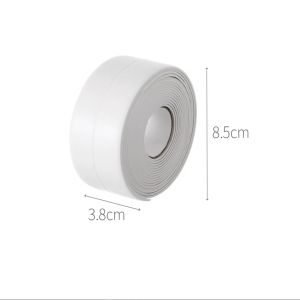 Classy Luxe Kitchen Sink Bath Sealing Acrylic Tape 3.2M Waterproof Mold & Mildew-proof Tape Bathroom Toilet Corner Line Glue Tape