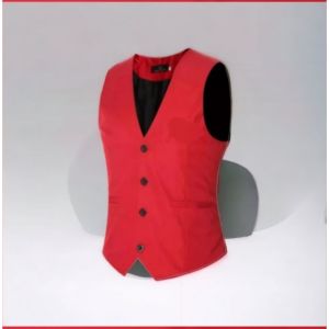 YOUBI Rompi Jas Formal Blazzer Warna Merah