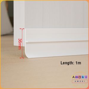 Amoki Door Bottom Sealing Strip 1m Insectproof Windproof Soundproof Window Sealing Strip
