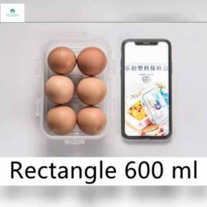 [SG seller]Lock＆Lock Flagship Store Plastic Crisper Sealed Household Bento Box with Lid Refrigerator Microwaveable Heating Lunch Box