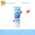 Wardah perfect bright creamy foam brightening. 