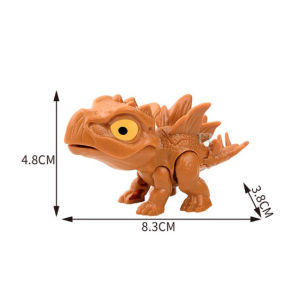 LNR Shop M-001 Mainan Dinosaurus Menggigit Jari Tangan Simulasi Edukasi Jurassic World Snap Squad Tyrannosaurus Tyrex Mainan Boneka Mini Gigit Jari Infested Miniatur Figur Bitting
