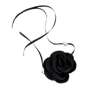 Có Thể Điều Chỉnh Retro Ngọc Trai Vòng cổ Vòng Cổ Hoa vòng ôm cổ thanh lịch Mặc Cơ Thể dải thắt eo Cho Phụ Nữ Cô Gái