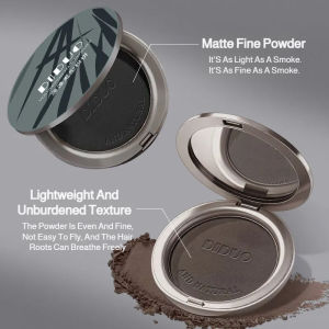 Hair Shadow Powder For Grey Coverage Hair Concealer Powder Root Touch Up Natural Finish Waterproof Smudge-Proof Temporary Hair Color For Women Men