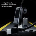 Power Bank Super Mini 20000mah Fast Charging 22.5W Powerbank Built in Cable Type- C for Android - Gema Audio. 
