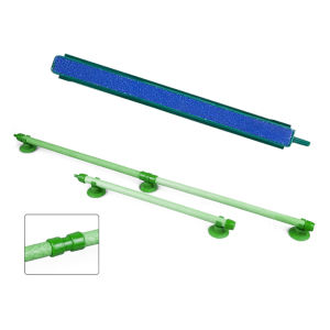 Long strip Aquarium Air Pump Accessories Oxygen Air Bubble Tube for Fishtank Beautiful Waterscape Bubbles Wall Air pipe tube needs Pump Oxygen Air Bubble Stone for Aquarium Fishtank accessories Beautiful Bubbles Wall Sand Stone Bar