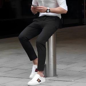 Celana Kantor Angkle Ankle Pants Pria Slimfit Bahan Premium