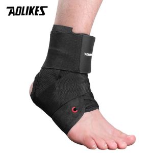 AOLIKES 1PCS Ankle Brace Support Sports Adjustable Lace Up Ankle Stabilizer Straps for Sprained Foot Compression Socks Sleeve
