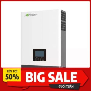 Inveter hòa lưới bám tải hybryd Luxpower-5kw(CT Ngoài) Biến-tần-Hybrid -Luxpower-5kw-2M PPT-6000W-pin-mặt-trời
