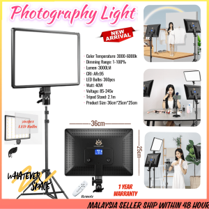 Photography Light 36 x 25 Studio Light With Tripod Stand For Video Recording Photo Shooting Make Up Clothing