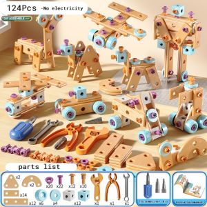 Simulation Repair Tool Box Baby Hand Twist Screw Disassembly Assembly Toys Tool Educational Toys for Childrens Gift