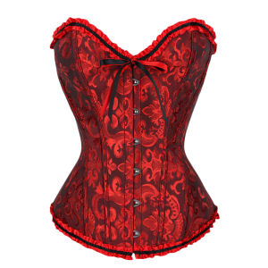 Corset Bridal Wedding Party Women Shaping Lace Up Corsets Tops