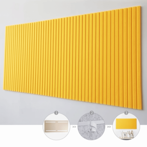 NOBLELYN No Drill Felt Wall Stickers DIY 40x60cm Felt Bulletin Board Lightweight Self-Adhesive Photo Display Board Home