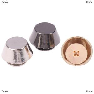 [COD] fhsav 10sets Metal Bag Legs Bottom Rivets For DIY Leather Studs Bag Wear Protection Rivets For Bag Bottom Bag Belt Accessories