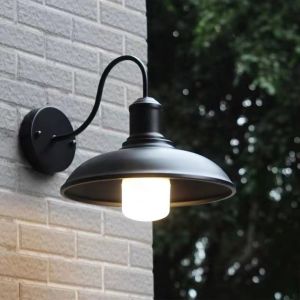 CHARMHOME Outdoor Wall Light Waterproof Antique Wall Lamp Retro Aluminum Alloy Yard Light Rustic Industrial