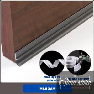 Nẹp 90cm dán chặn khe cửa có 3 Màu Thanh dán chân cửa chống côn trùng bụi bẩn phù hợp mọi loại cửa tiện dụng LD2-Ron90