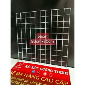 Lưới treo phụ kiên (Kích thước 50cm x 50cm) Ô vuông 3cm 5cm .