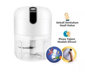 Blender Portabel Elektrik Tanpa Kabel / Mini Chopper 300 ml blender mini penggiling bumbu dan daging
