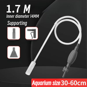 [READYSTOCK] Aquarium Water Changer Siphon Pump Cleaning Vacuum Water Change Gravel Cleaner