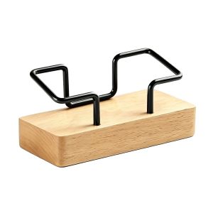 IFFINE Gỗ loại kết hợp Người giữ danh thiếp Nhiều Phong Cách Gỗ Giá đỡ thẻ tên Chất lượng cao Giá đỡ thẻ để bàn Văn phòng