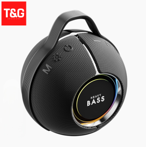 BASS-30 TWS Portable Bluetooth V5.3 RGB Colorful Heavy Surging Bass with TF Card USB AUX In & FM Radio Function