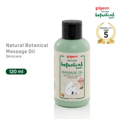 Pigeon Natural Botanical Baby Massage Oil 120ML