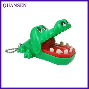 QUANSEN Mini Biter Crocodile With Keychain Small Gift Biter Bit Crocodile Toy Tricky Crocodile