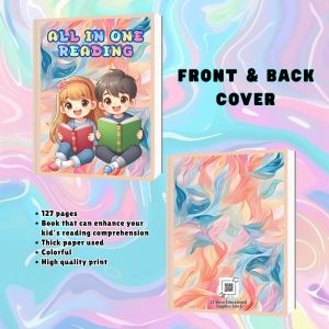 ALL IN ONE READING BOOK BINDED 127PAGES EDUCATIONAL