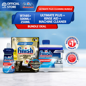 Finish Ultimate Plus Cleaning Bundle