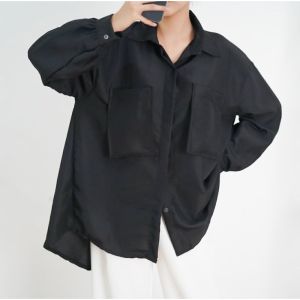Kemeja Wanita AREUM KOREAN OVERSIZE XXL SHIRT