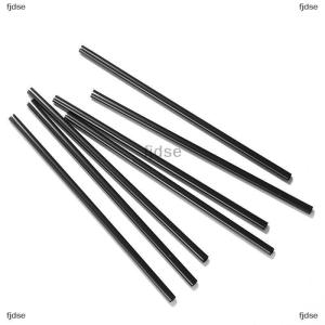 [COD] fjdse หลอดค๊อกเทลแบบใช้แล้วทิ้ง21 13ซม. หลอดสำหรับงานแต่งทรงสั้นสีดำยาว500ชิ้น