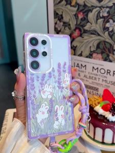 Samsung Galaxy A73 Fresh Lavender Rabbit Phone Case A72 Creative A55 Iris A50s