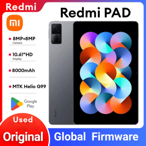 Re-furbishedTablet Xiaomi Redmi Pad Android Tablet 6GB/128GB Global ROM Tablets 98% new Mi Pad 90Hz 10.61" 2K Display Helio G99 8000mAh Xiaomi Pad