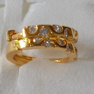 ANTING JEPIT PERMATA TITANIUM WANITA DEWASA ANTI KARAT