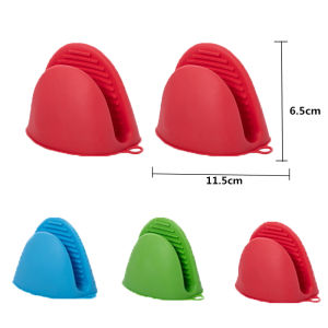 Anti Heat Clip Safe Flexible Anti-Scald Pan & Bowl Holder for Home Outdoor Camping Kitchen Silicone Clamp Holder for Hot Bowl Insulation Clip