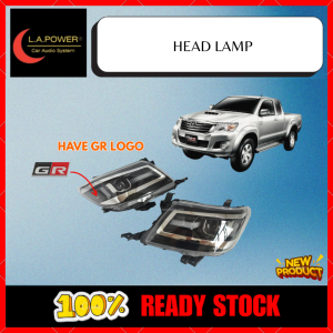 TOYOTA HILUX VIGO KUN25 KUN26 [ REVO ROCCO DESIGN ] FRONT HEAD LAMP DAYLIGHT DRL PROJECTOR SUPER LED