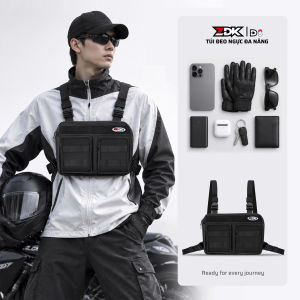 ZDK D8 Túi đeo trước ngực đa năng túi vest đeo trước dây đai poly chắc chắn chất vải cao cấp