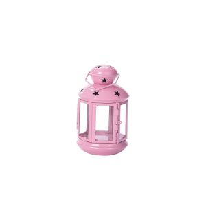 UMBRAULI Wrought Iron Hollow Star Candle Holder DIY Wind-proof Candlestick Lantern Ornament Romantic Hanging Iron Wind Lamp Wedding Decor
