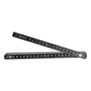 Compact 2m Foldable Measuring Tool Folding Ruler With Sturdy Metal Rivets Ideal For Professional And DIY Projects