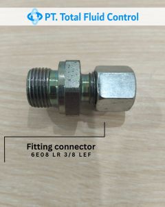 Fitting Connector GE08LR3/8CF