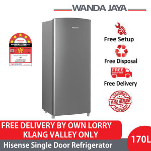 [Free Delivery] Hisense Single Door Fridge 170L RR197D4AGN1 | Peti Sejuk Ais 1 Pintu 冰箱 |