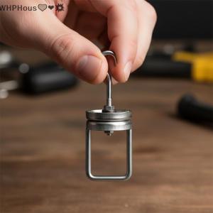 WP💓💛💖 Powder Coating Rotating Spinner Hook Heavy Duty Steel Swivel for Spray Painting Booth Professional Use
