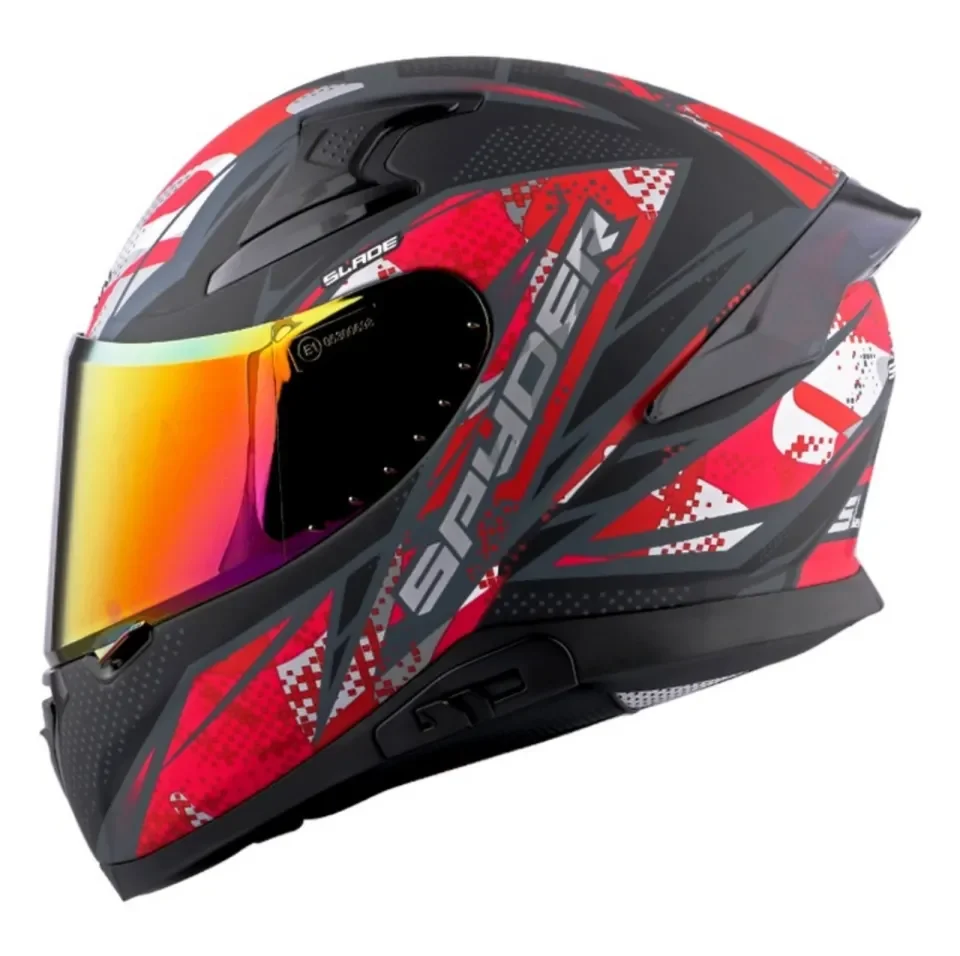 Spyder helmet clearance matte red