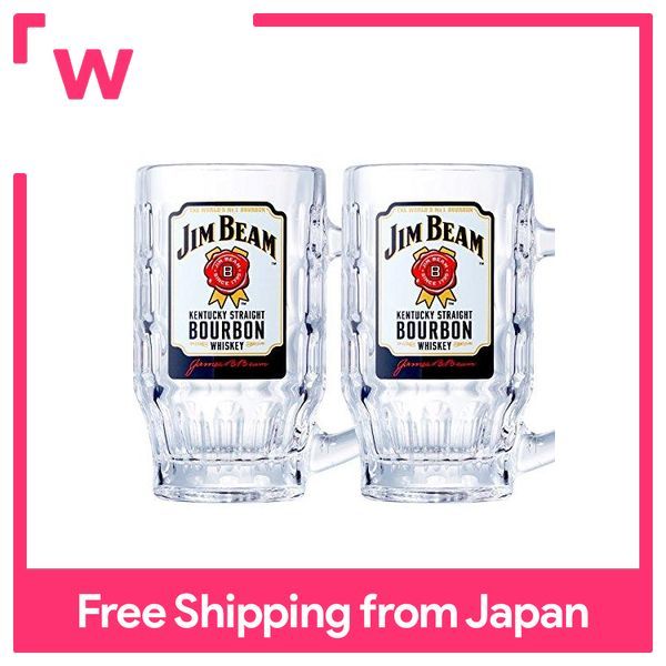 Suntory Jim Beam Highball Mug 380ml x 2 Lazada PH